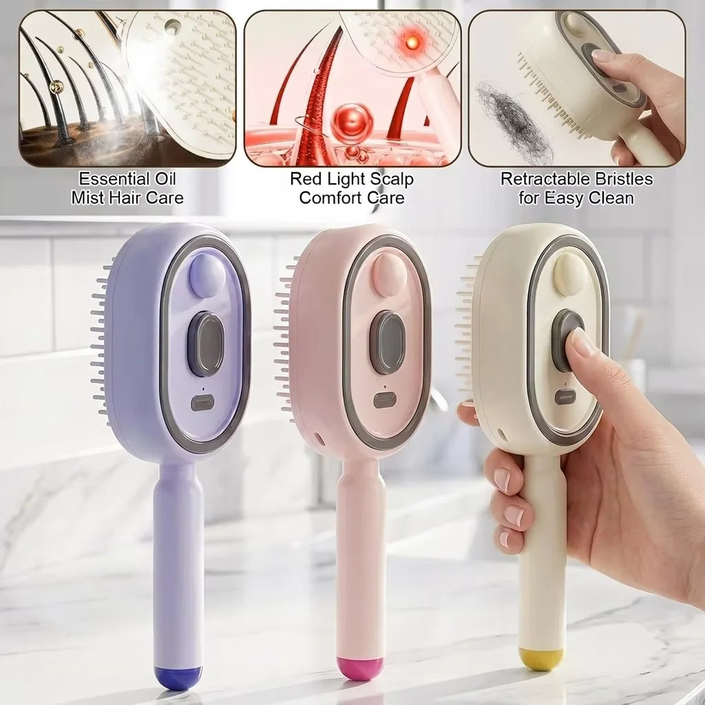 3-in-1 Nano Mist Massage Brush